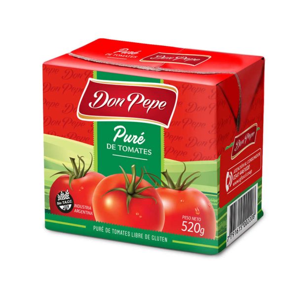 Pure de tomate Don Pepe x 520 grs