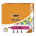 RESALTADOR BIC MARKING CHATO ROSA