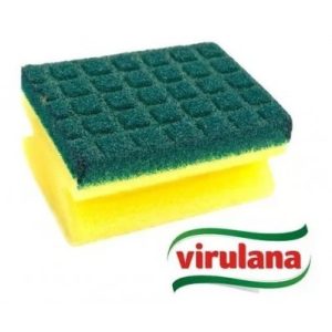 VIRULANA ESPONJA CUADRITOS  (BULTO POR 12)